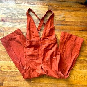 Urban Outfitters Burnt Orange 70s inspired Overalls